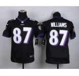 nike youth nfl jerseys baltimore ravens #87 willams black[nike]