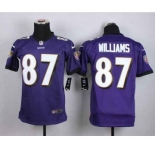 nike youth nfl jerseys baltimore ravens #87 willams purple[nike]