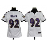 nike youth nfl jerseys baltimore ravens #92 ngata white[nike]