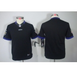 nike youth nfl jerseys baltimore ravens blank black[nike limited]