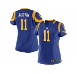 Women Nike St. Louis Rams #11 Tavon Austin Royal Blue Alternate Stitched Jersey