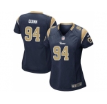 Women Nike St. Louis Rams #94 Robert Quinn Navy Blue jerseys