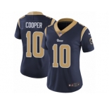 Women's Nike Los Angeles Rams #10 Pharoh Cooper Vapor Untouchable Limited Navy Blue Team Color NFL Jersey