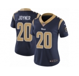 Women's Nike Los Angeles Rams #20 Lamarcus Joyner Vapor Untouchable Limited Navy Blue Team Color NFL Jersey