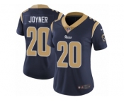 Women's Nike Los Angeles Rams #20 Lamarcus Joyner Vapor Untouchable Limited Navy Blue Team Color NFL Jersey