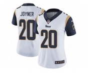 Women's Nike Los Angeles Rams #20 Lamarcus Joyner Vapor Untouchable Limited White NFL Jersey