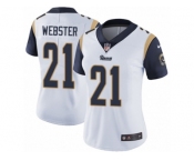 Women's Nike Los Angeles Rams #21 Kayvon Webster Vapor Untouchable Limited White NFL Jersey