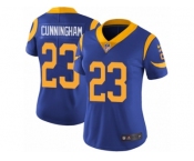 Women's Nike Los Angeles Rams #23 Benny Cunningham Vapor Untouchable Limited Royal Blue Alternate NFL Jersey
