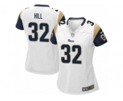 Women's Nike Los Angeles Rams #32 Troy Hill Limited White NFL Jersey