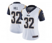 Women's Nike Los Angeles Rams #32 Troy Hill Vapor Untouchable Limited White NFL Jersey