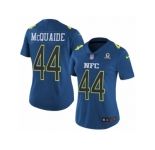 Women's Nike Los Angeles Rams #44 Jacob McQuaide Limited Blue 2017 Pro Bowl NFL Jersey