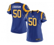 Women's Nike Los Angeles Rams #50 Samson Ebukam Limited Royal Blue Alternate NFL Jersey