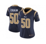 Women's Nike Los Angeles Rams #50 Samson Ebukam Vapor Untouchable Limited Navy Blue Team Color NFL Jersey