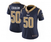 Women's Nike Los Angeles Rams #50 Samson Ebukam Vapor Untouchable Limited Navy Blue Team Color NFL Jersey