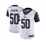 Women's Nike Los Angeles Rams #50 Samson Ebukam Vapor Untouchable Limited White NFL Jersey