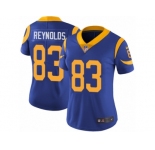 Women's Nike Los Angeles Rams #83 Josh Reynolds Vapor Untouchable Limited Royal Blue Alternate NFL Jersey