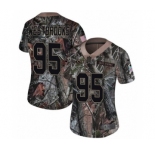 Women's Nike Los Angeles Rams #95 Ethan Westbrooks Camo Rush Realtree Limited NFL Jersey