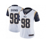 Women's Nike Los Angeles Rams #98 Connor Barwin Vapor Untouchable Limited White NFL Jersey