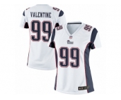 Women's Nike New England Patriots #99 Vincent Valentine Limited White NFL Jersey