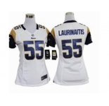 nike women nfl jerseys st. louis rams #55 laurinaitis white[nike]