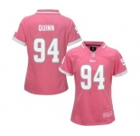 nike women nfl jerseys st. louis rams #94 quinn pink[nike 2015]