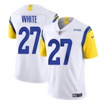 Youth Los Angeles Rams #27 Tre'Davious White White Vapor Untouchable Football Stitched Jersey