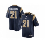 Youth Nike Los Angeles Rams #21 Coty Sensabaugh Limited Navy Blue Team Color NFL Jersey