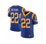 Youth Nike Los Angeles Rams #22 Marcus Peters Royal Blue Alternate Stitched NFL Vapor Untouchable Limited Jersey