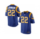 Youth Nike Los Angeles Rams #22 Trumaine Johnson Royal Blue Alternate Stitched NFL Jersey