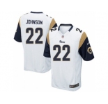 Youth Nike Los Angeles Rams #22 Trumaine Johnson White Alternate Stitched NFL Jersey