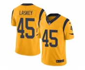 Youth Nike Los Angeles Rams #45 Zach Laskey Limited Gold Rush NFL Jersey