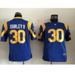 Youth Nike Nfl Jerseys St. Louis Rams #30 Todd Gurley Blue Jersey