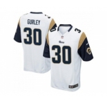 Youth Nike St. Louis Rams #30 Todd Gurley white jerseys