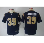 nike youth nfl jerseys st. louis rams #39 jackson dk.blue[nike limited]