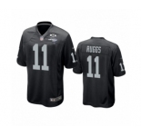 Las Vegas Raiders #11 Henry Ruggs Black 2020 Inaugural Season Game Jersey