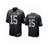 Las Vegas Raiders #15 Nelson Agholor Black 2020 Inaugural Season Game Jersey