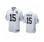 Las Vegas Raiders #15 Nelson Agholor White 2020 Inaugural Season Game Jersey