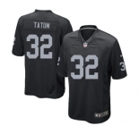 Men's Nike Oakland Raiders #32 Jack Tatum Game Black Team Color NFL Jersey