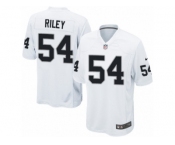 Men's Nike Oakland Raiders #54 Perry Riley Game White NFL Jersey