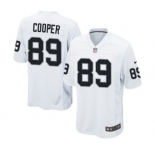 Men's Nike Oakland Raiders #89 Amari Cooper Game White NFL Jersey