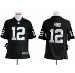 nike nfl jerseys oakland raiders #12 jacoby ford black[game]
