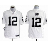 nike nfl jerseys oakland raiders #12 jacoby ford white[game]