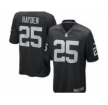 nike nfl jerseys oakland raiders #25 hayden black[game]