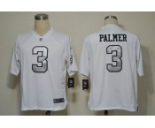 nike nfl jerseys oakland raiders #3 palmer white(silver number)[Game]