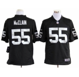 nike nfl jerseys oakland raiders #55 mcclain black[game]
