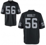 nike nfl jerseys oakland raiders #56 woodley black[game][woodley]