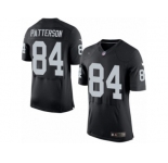 Men's Nike Oakland Raiders #84 Cordarrelle Patterson Elite Black Team Color NFL Jersey