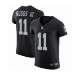 Men's Oakland Raiders #11 Men Henry Ruggs III Las Vegas Raiders Elite Black Team Color Vapor Untouchable Jersey
