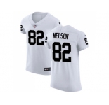 Nike Oakland Raiders #82 Jordy Nelson White Men Stitched NFL Vapor Untouchable Elite Jersey