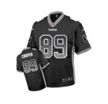 Nike Oakland Raiders #89 Amari Cooper Black Men's Stitched NFL Elite Drift Fashion Jersey